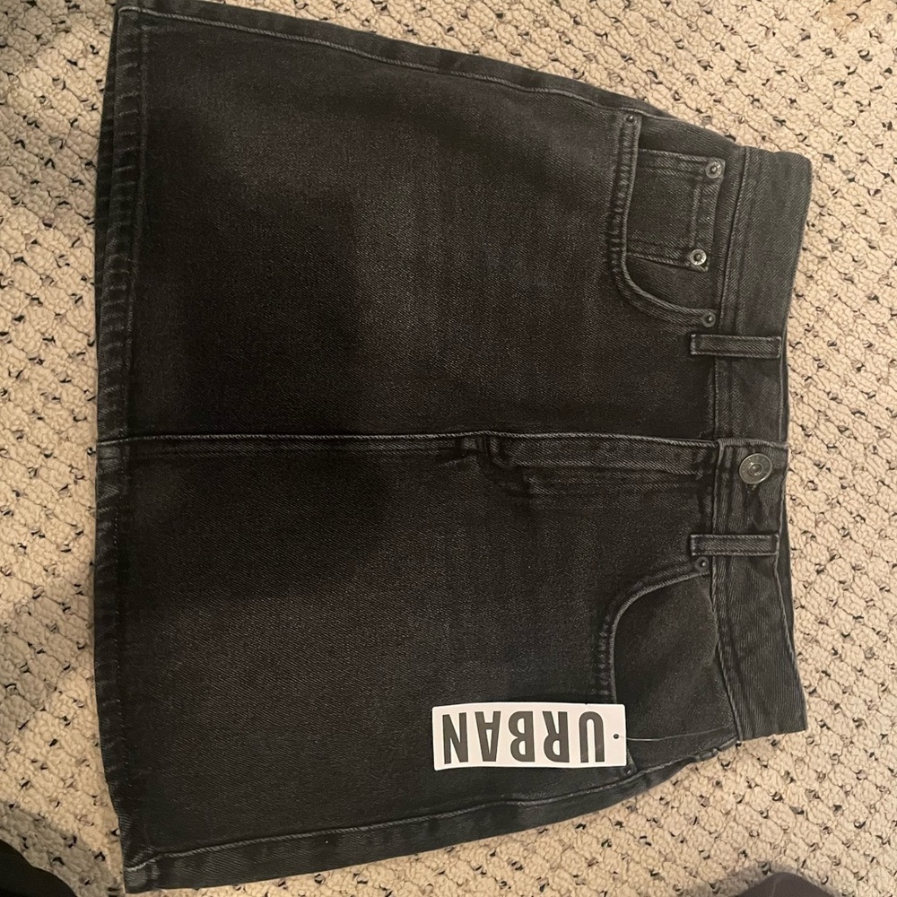 Urban Outfitters BDG Black Denim Skirt